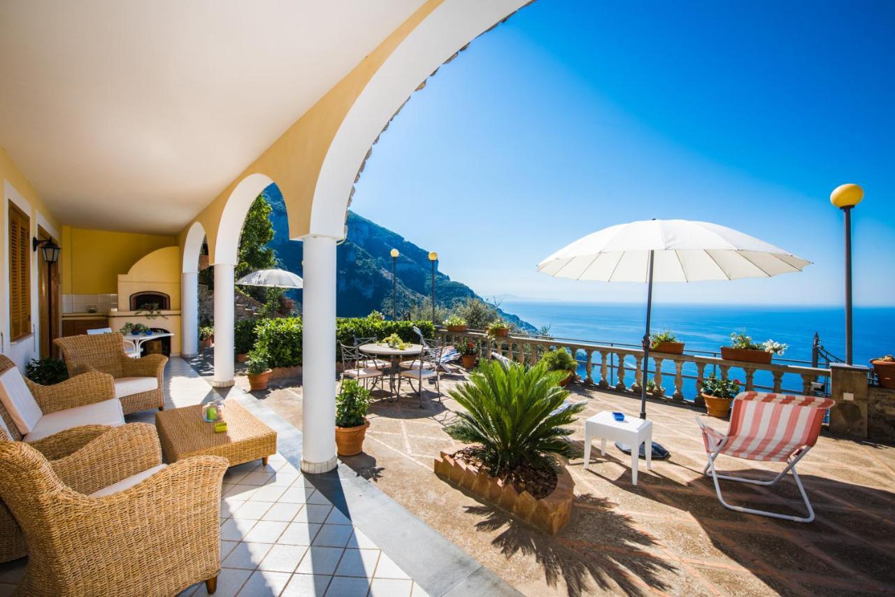 Villa Savina - Elegant Family Villa Overlooks Amalfi Coast - ポジターノ エクステリア 写真